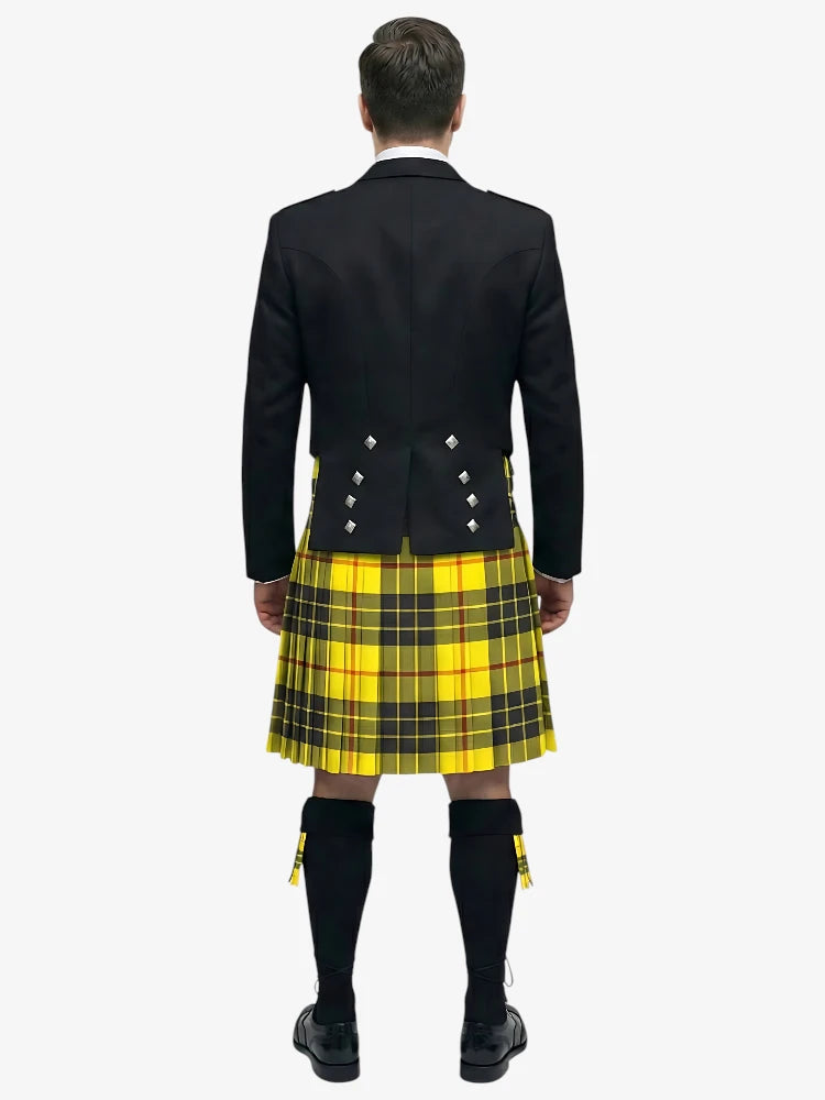 Conjunto de Kilt Prince Charlie en Tartan Macleod of Lewis