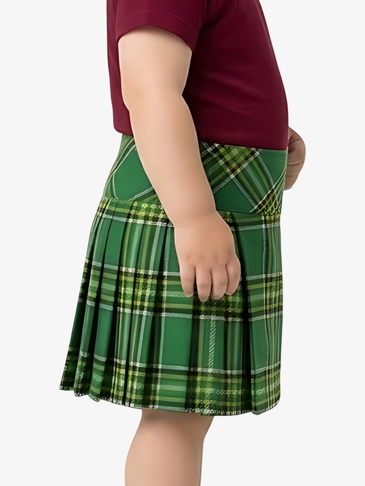 Falda verde irlandesa premium
