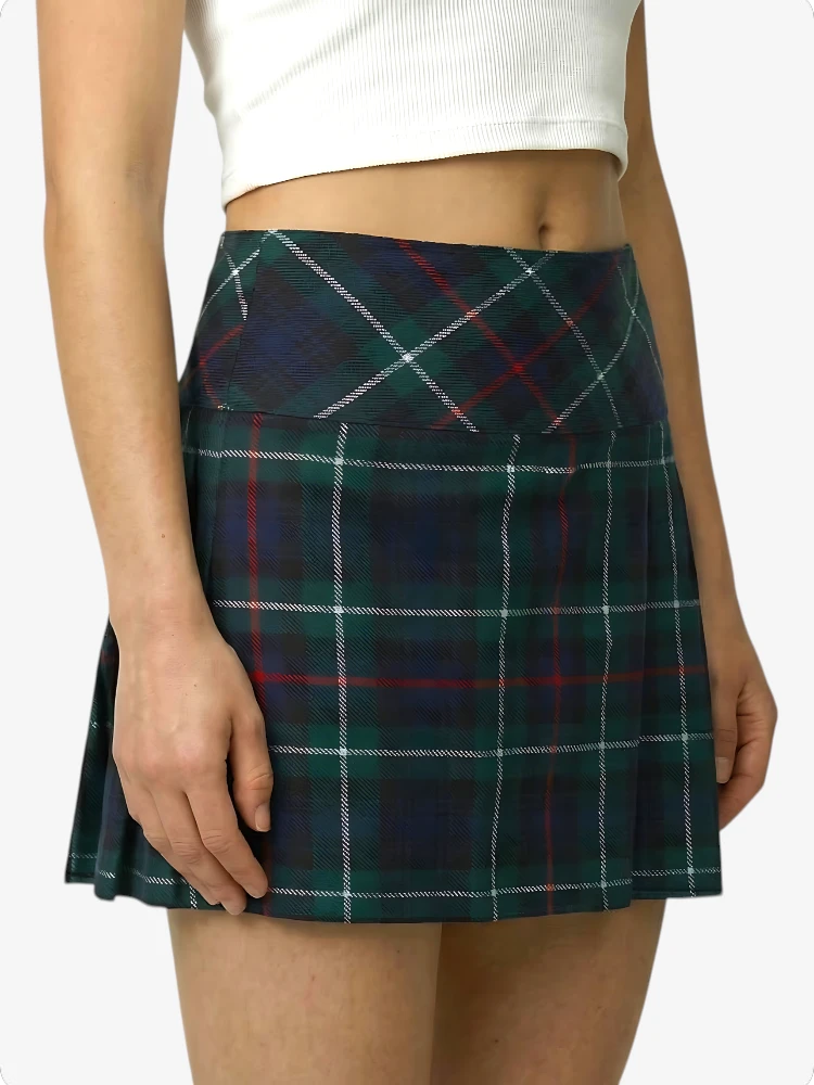 Falda Tartan Mackenzie Premium para Mujer