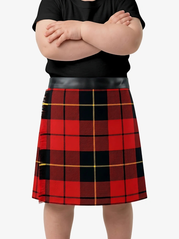 Kilt para bebé Premium de tartán Wallace