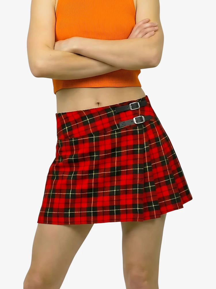 Kilt Tartan Wallace Premium para Mujer