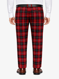 Pride of Wales Tartan Trouser Back