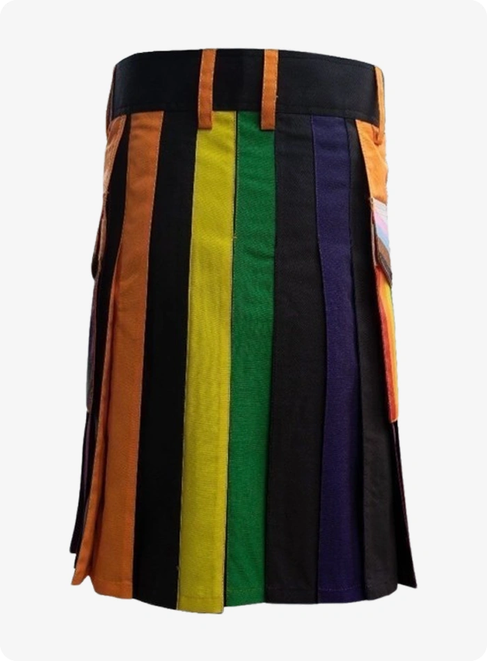 Custom Made Rainbow Fashion Kilt