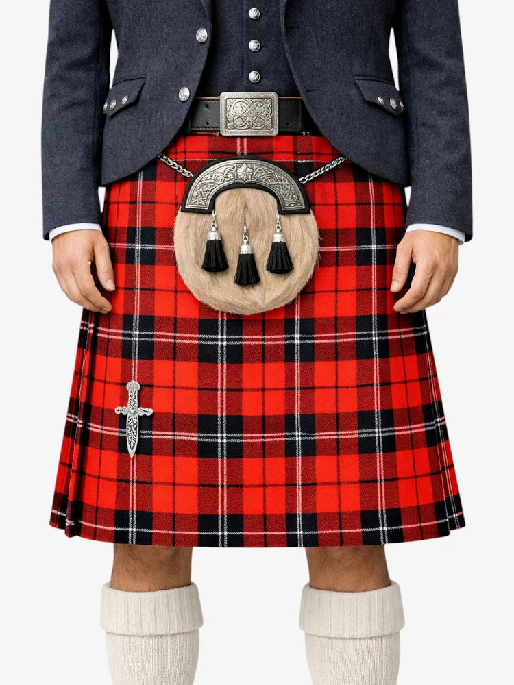 Ramsay Red Tartan Kilt