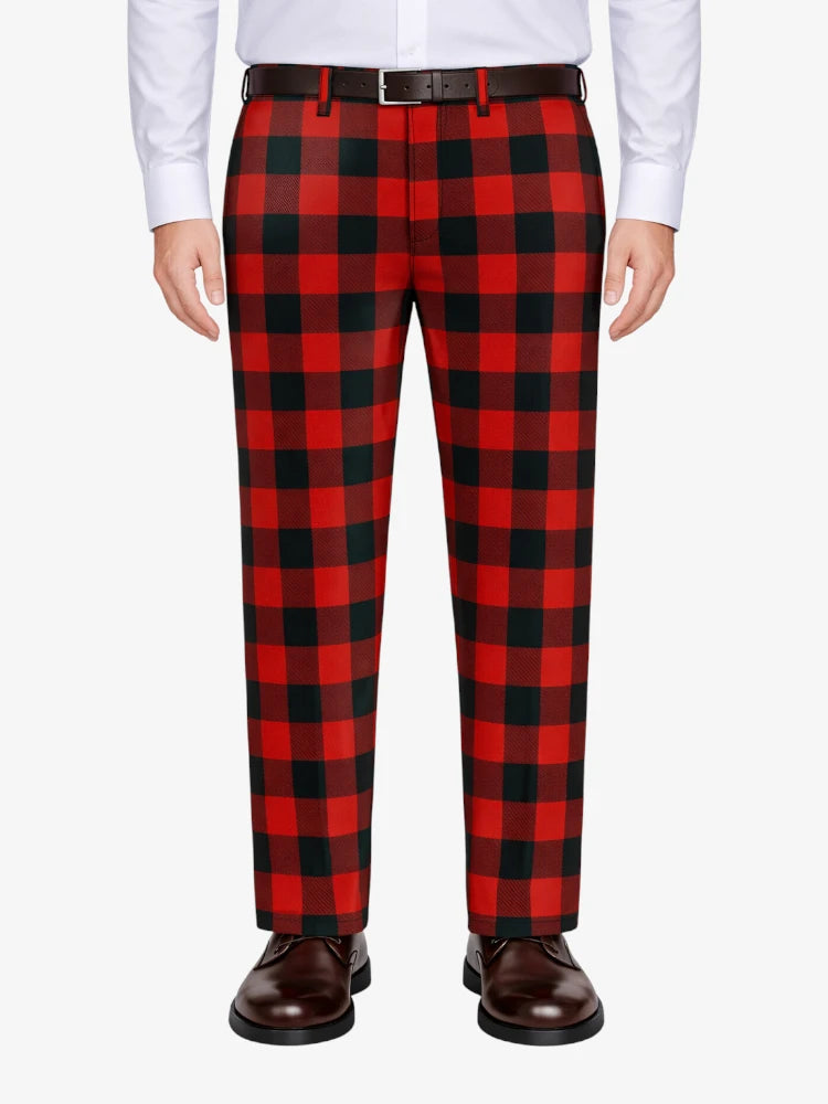 Red Tartan Trousers