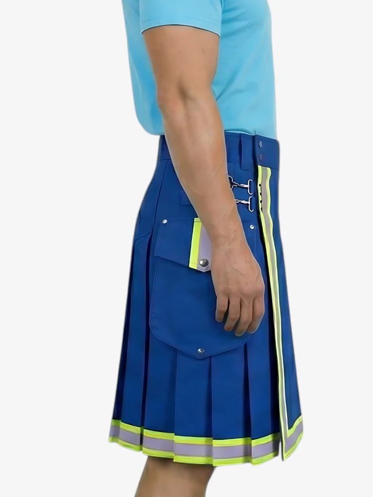 Kilt Utility Bombero Azul Real