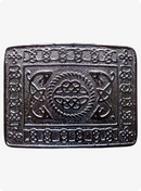 Serpent Celtic Knot Kilt Belt Buckle