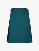 Teal kilt on a white background