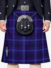 Spirit of Scotland Tartan Kilt Model Front