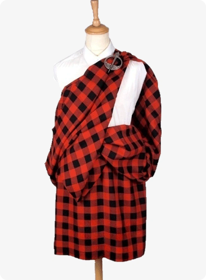 Custom Made Traditional Scottish Great Highland Kilt