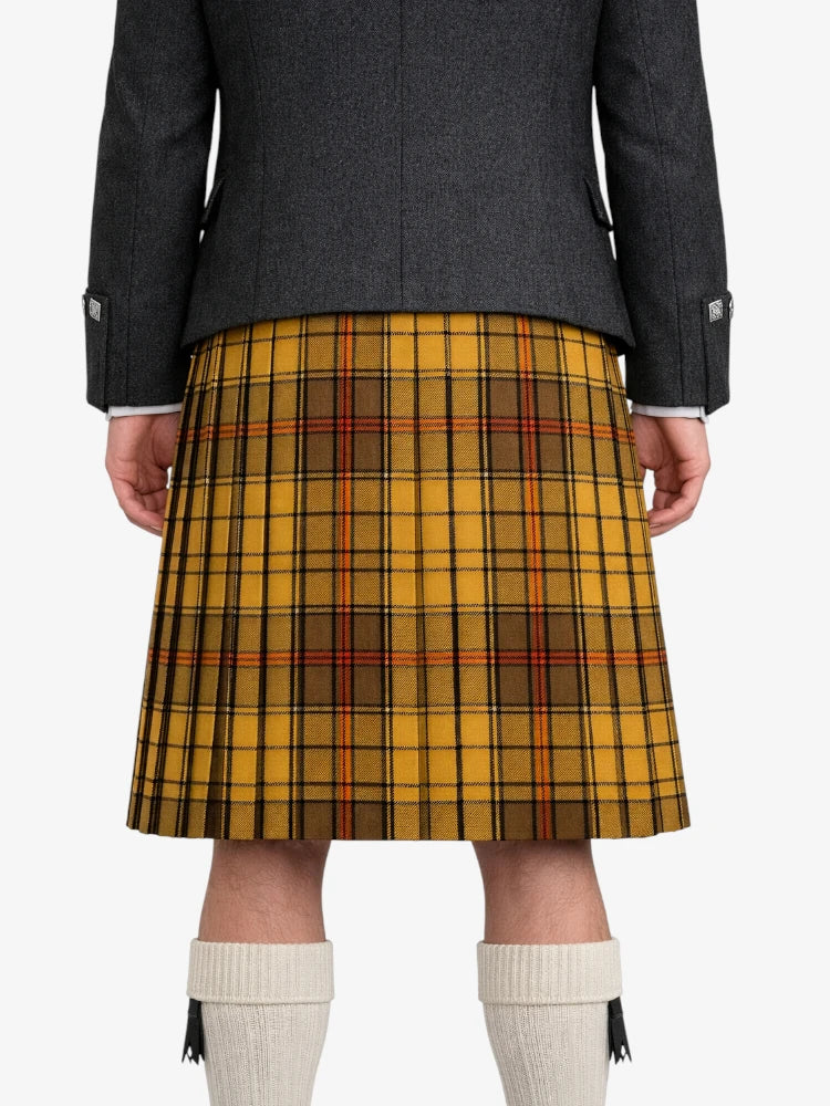 Ulster Tartan Kilt Model Back