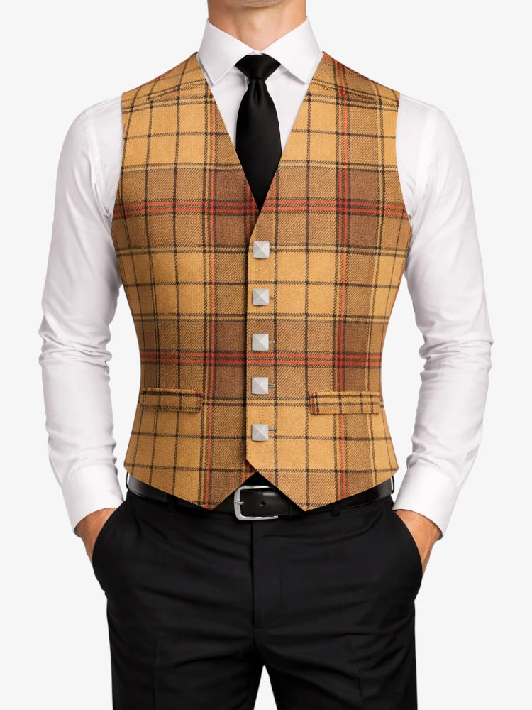 Ulster Tartan Waistcoat