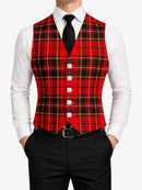 Wallace Tartan Waistcoat Front