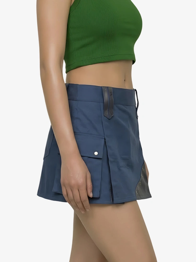 Kilt Utility Azul Oscuro para Mujer