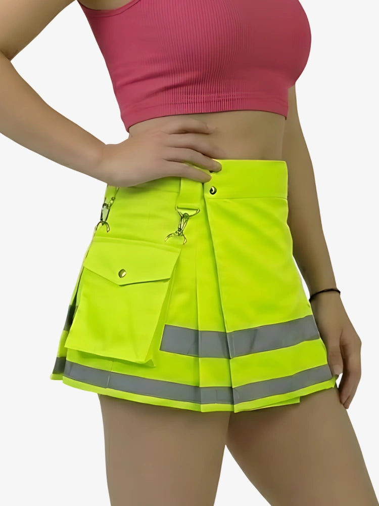 Kilt utility de bombera para mujer