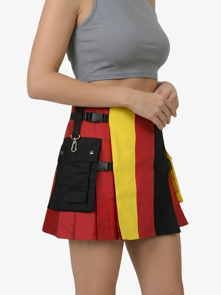 Kilt Utility Bandera de Alemania para Mujer