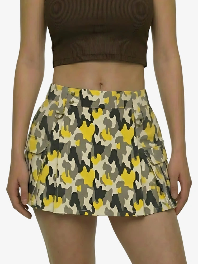 Kilt Utility Camuflaje Patrón Moderno Táctico para Mujer