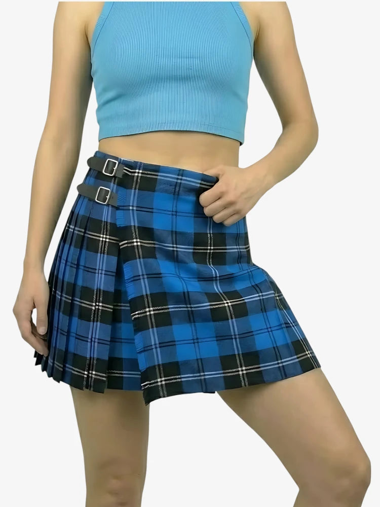 Kilt Tartan Ramsay Azul para Mujer
