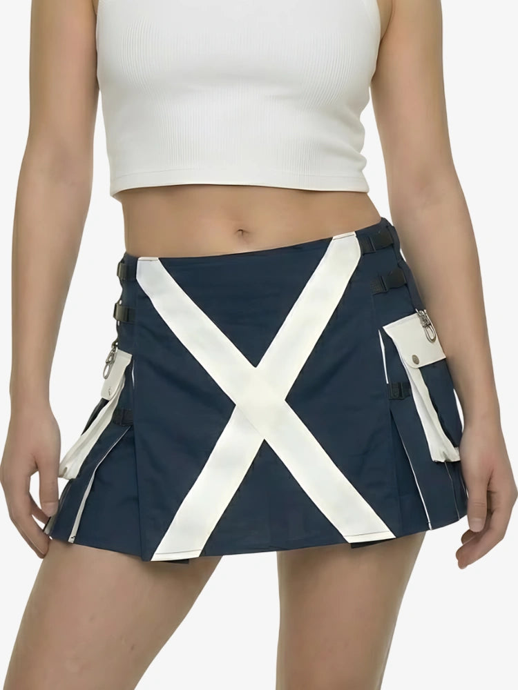 Kilt Utility Tradicional Bandera de Escocia para Mujer