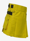 Women's Yellow Utility Kilt