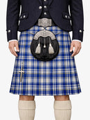 Youkshor Tartan Kilt Model Front