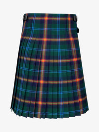 Young Modern Tartan Kilt Back