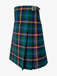 Young Modern Tartan Kilt Left Side